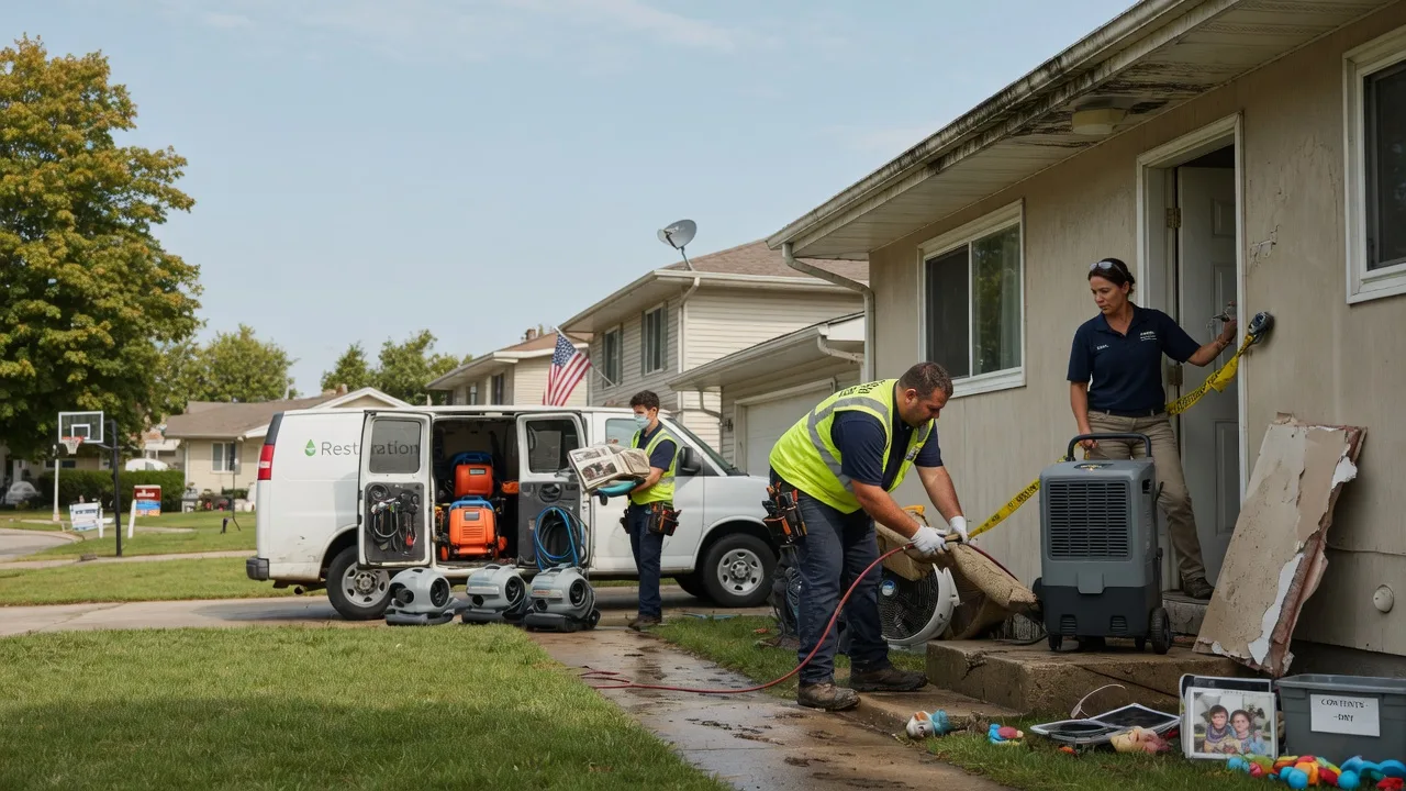 Water Damage Restoration in Ridgway, IL near me